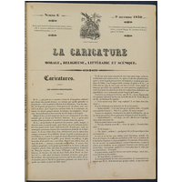 『La Caricature』ラ・カリカチュール 06号