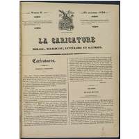 『La Caricature』ラ・カリカチュール 08号