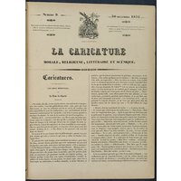 『La Caricature』ラ・カリカチュール 09号