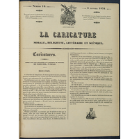 『La Caricature』ラ・カリカチュール 10号