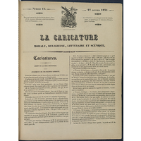 『La Caricature』ラ・カリカチュール 13号