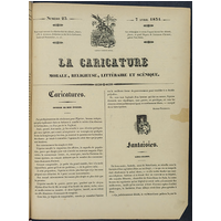 『La Caricature』ラ・カリカチュール 23号