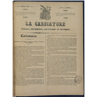 『La Caricature』ラ・カリカチュール 29号