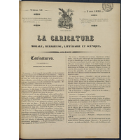 『La Caricature』ラ・カリカチュール 31号