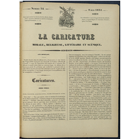 『La Caricature』ラ・カリカチュール 32号