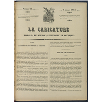 『La Caricature』ラ・カリカチュール 36号
