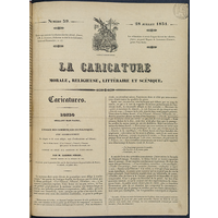 『La Caricature』ラ・カリカチュール 39号