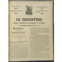 『La Caricature』ラ・カリカチュール 44号
