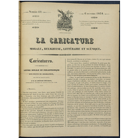 『La Caricature』ラ・カリカチュール 49号