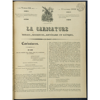 『La Caricature』ラ・カリカチュール 50号